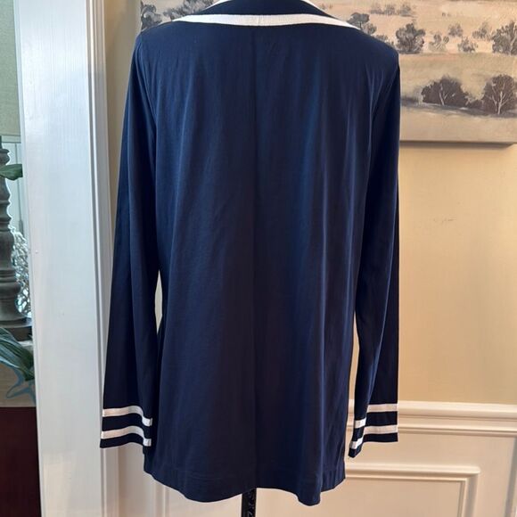 Vineyard Vines Nautical Navy and White Tunic Top - Picture 3 of 4